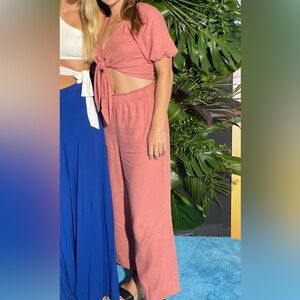 Abercrombie & Fitch linen matching set